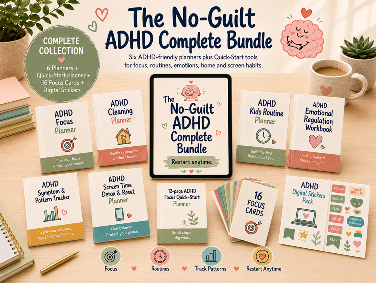 The No-Guilt ADHD Complete Bundle Main View