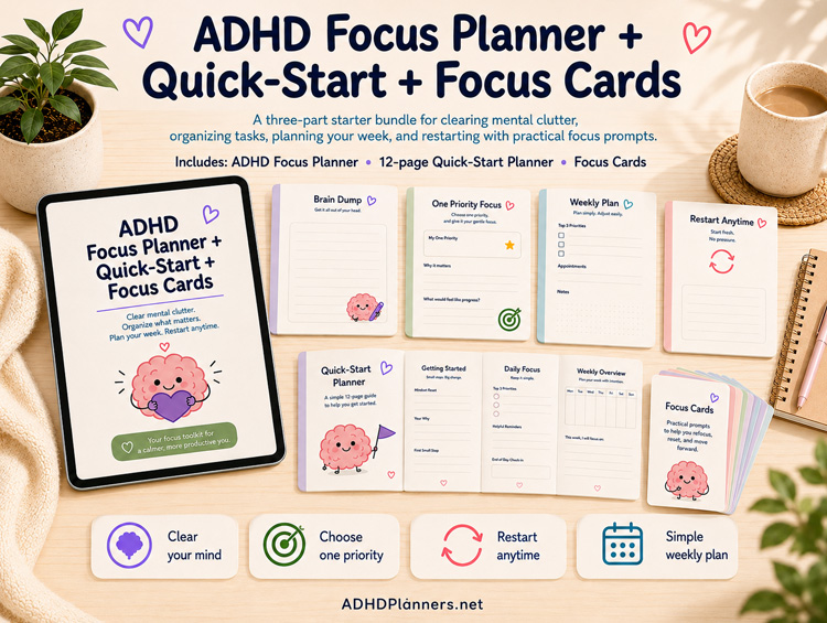 ADHD Starter Bundle Main Image